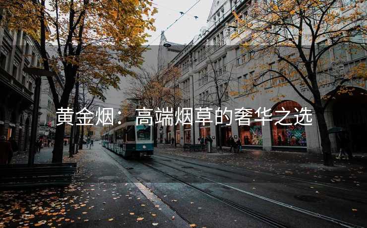 黄金烟：高端烟草的奢华之选