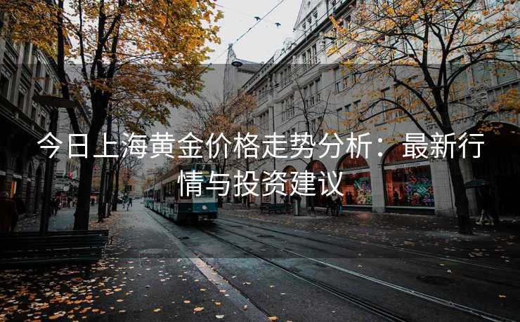 今日上海黄金价格走势分析：最新行情与投资建议